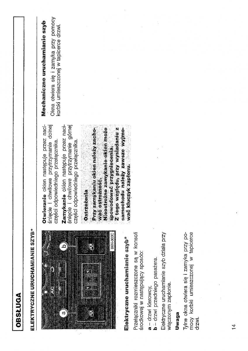 VW Polo III 3 instrukcja obslugi / page 16
