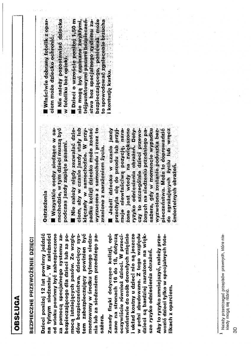 VW Polo III 3 instrukcja obslugi / page 31
