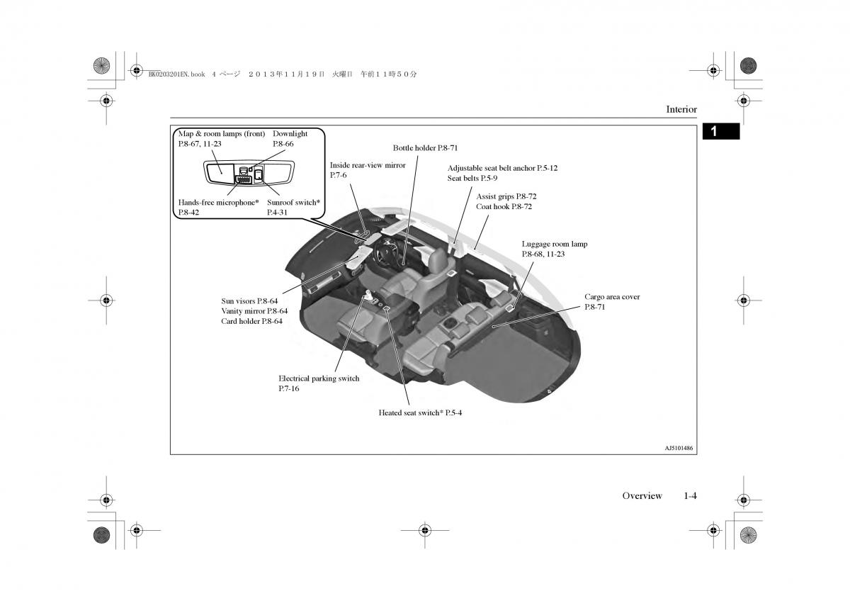 manual  Mitsubishi Outlander PHEV III 3 owners manual / page 6