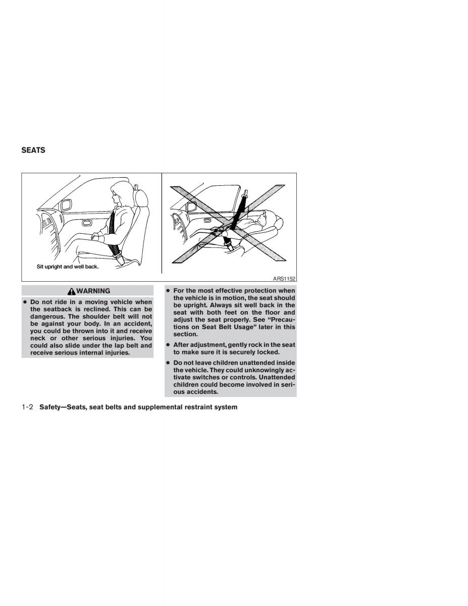 Infiniti QX56 QXII owners manual / page 18