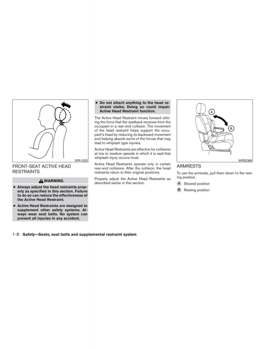 Infiniti QX56 QXII owners manual / page 24