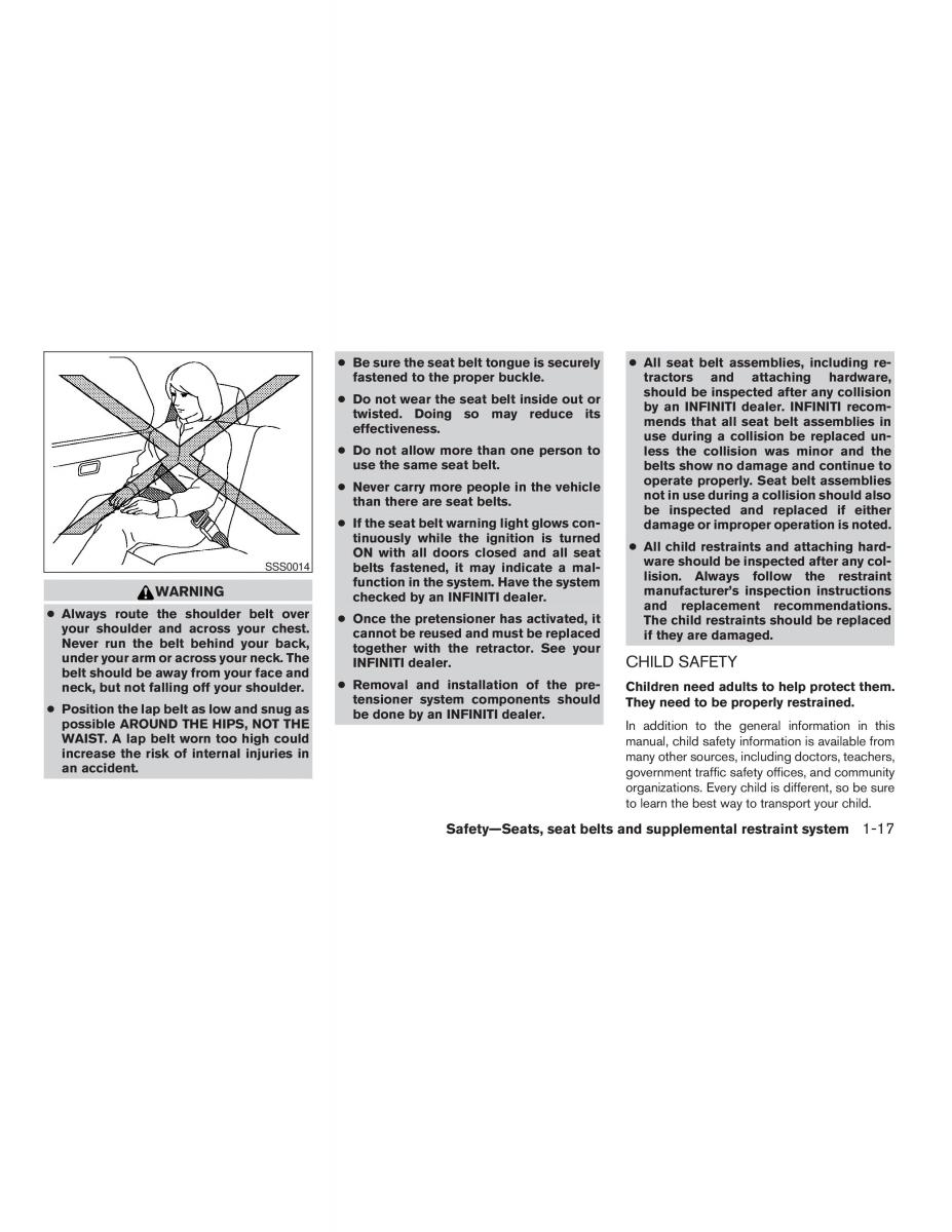 Infiniti QX56 QXII owners manual / page 33