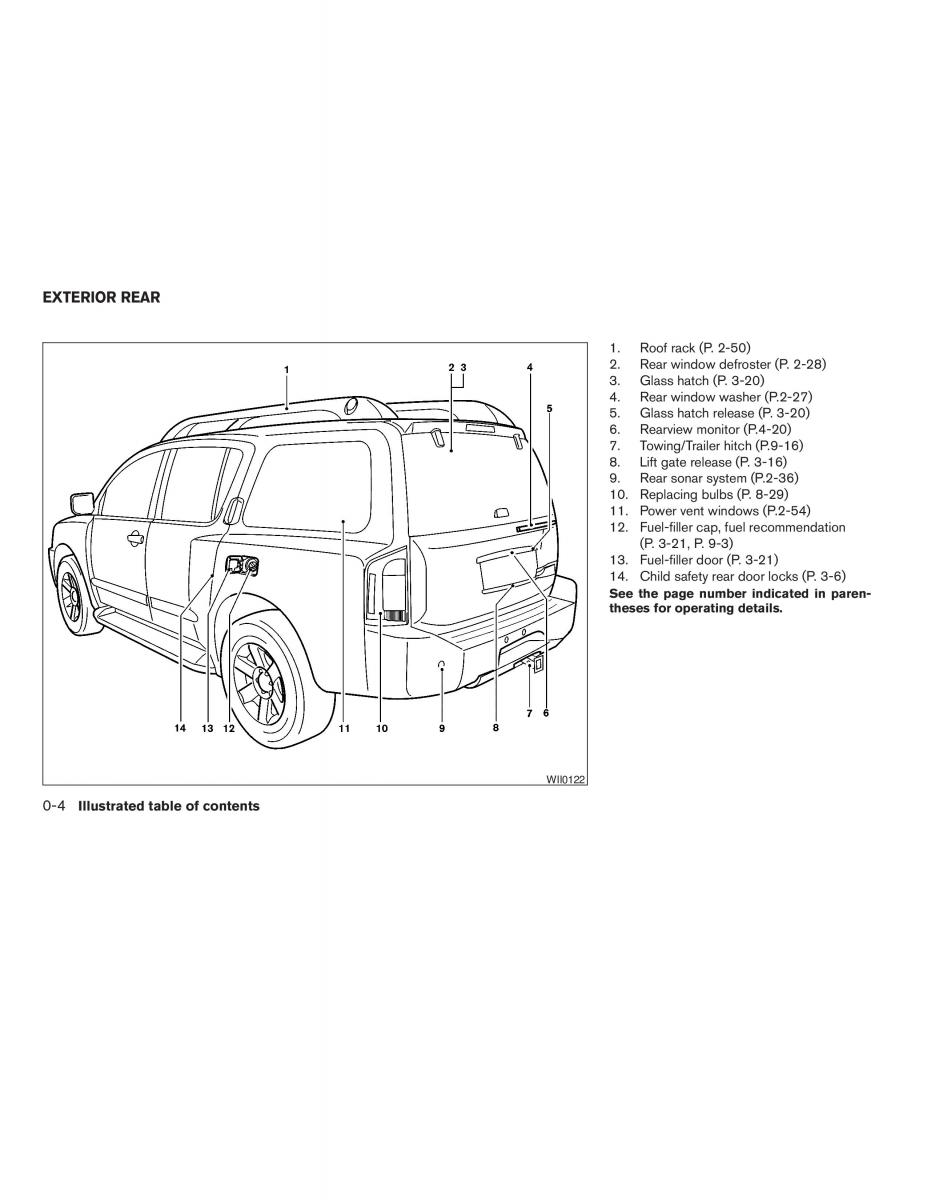 Infiniti QX56 QXII owners manual / page 10