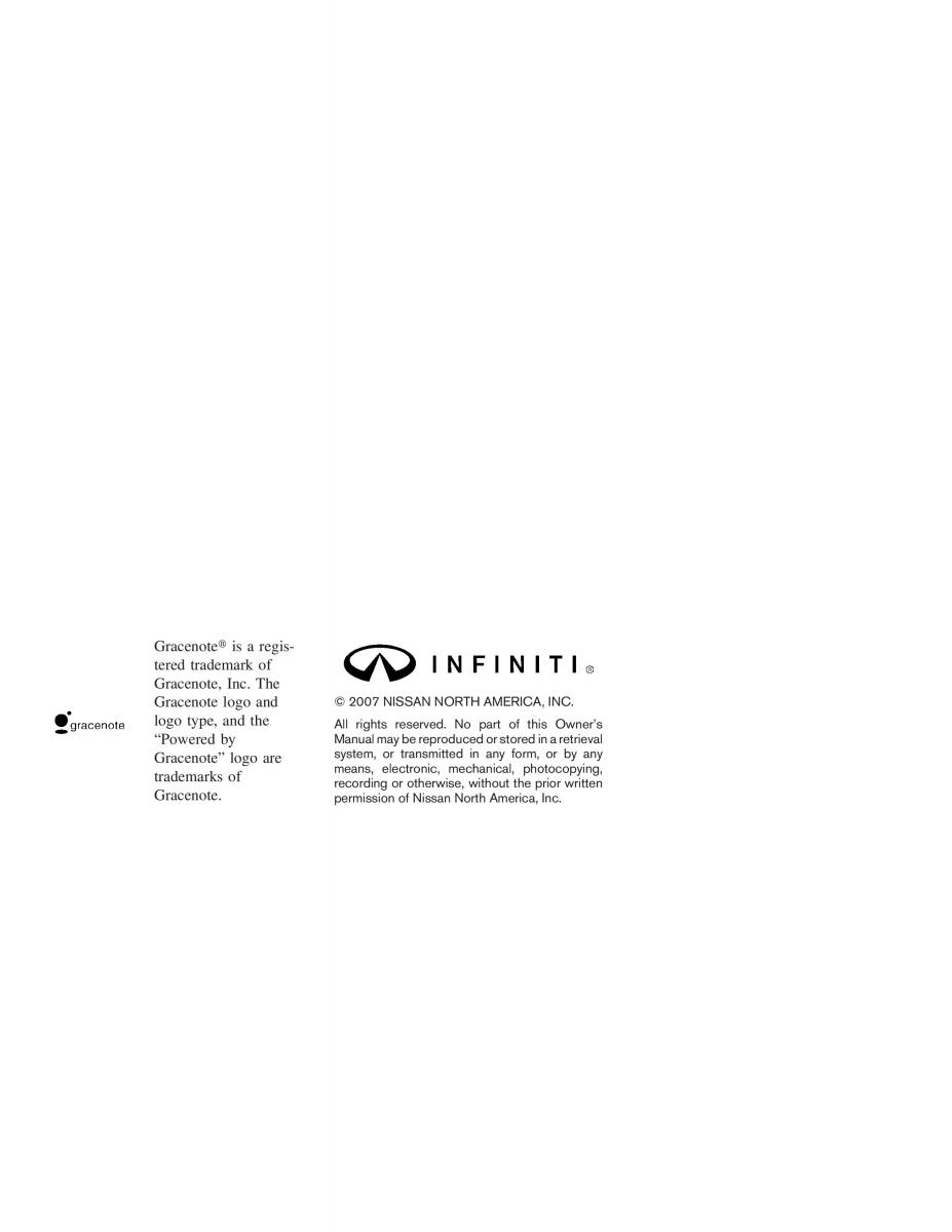 Infiniti QX56 QXII owners manual / page 5