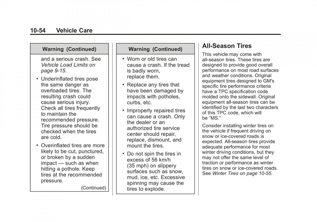 Chevrolet Silverado III 3 owners manual / page 431