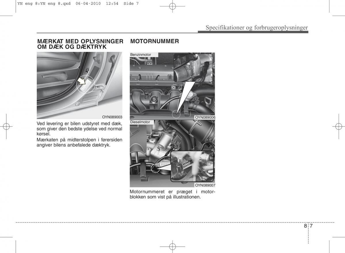 manual  Kia Venga ejere handbog / page 381