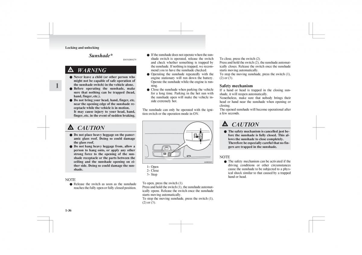 manual Mitsubishi ASX Mitsubishi ASX owners manual / page 58