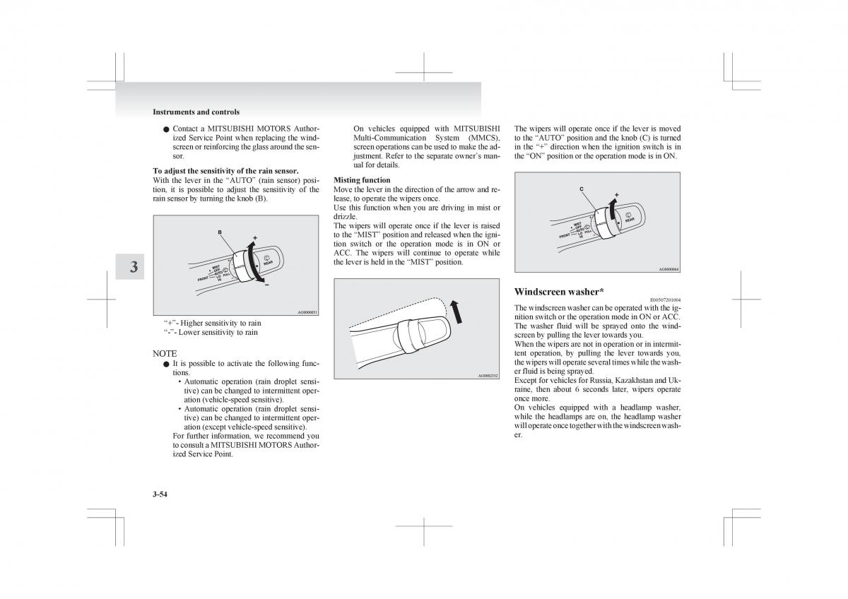 manual Mitsubishi ASX Mitsubishi ASX owners manual / page 148
