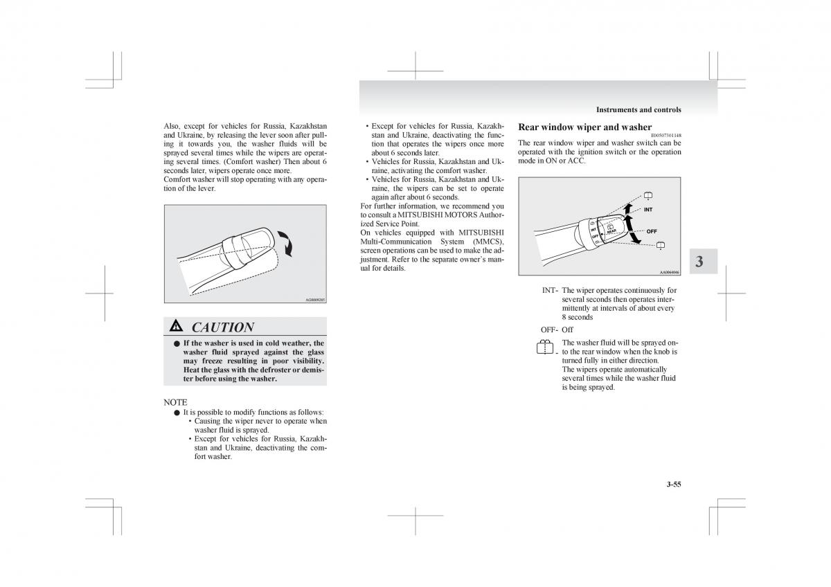 manual Mitsubishi ASX Mitsubishi ASX owners manual / page 149