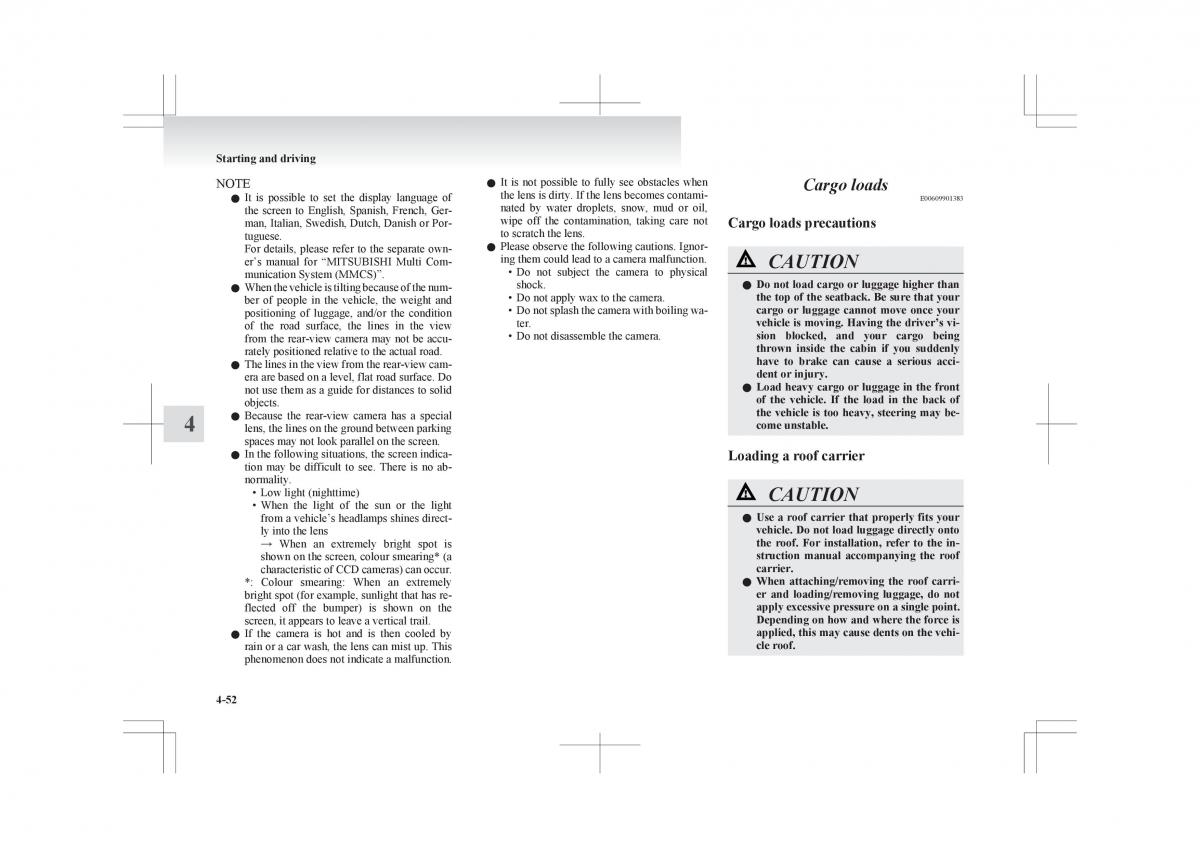 manual Mitsubishi ASX Mitsubishi ASX owners manual / page 204