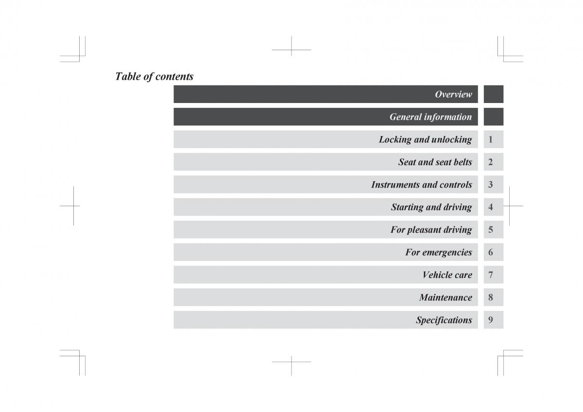 Mitsubishi ASX owners manual / page 1