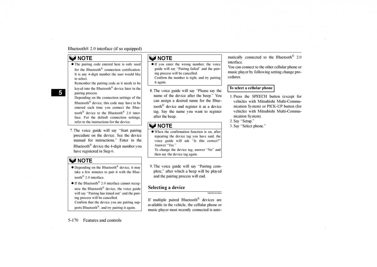 Mitsubishi Lancer VIII 8 owners manual / page 237