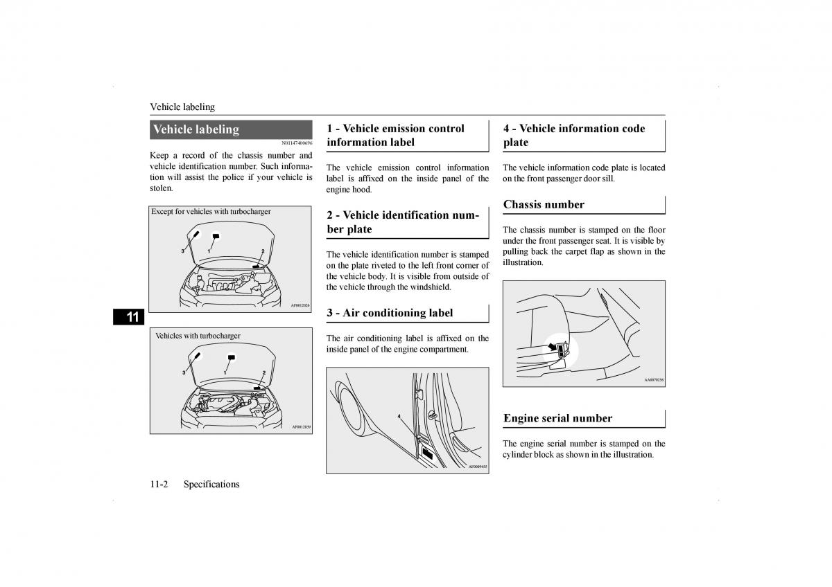 Mitsubishi Lancer VIII 8 owners manual / page 419