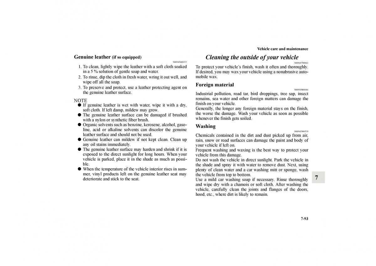 Mitsubishi Lancer Sportback VIII 8 owners manual / page 674