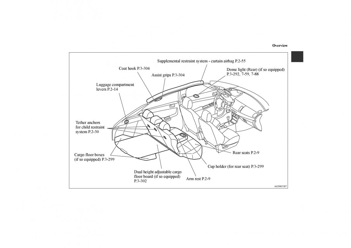manual  Mitsubishi Lancer Sportback VIII 8 owners manual / page 8