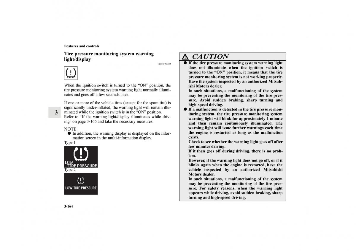 Mitsubishi Lancer Sportback VIII 8 owners manual / page 257