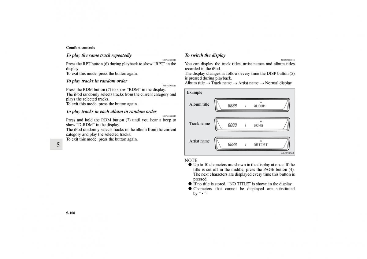 Mitsubishi Lancer Sportback VIII 8 owners manual / page 521