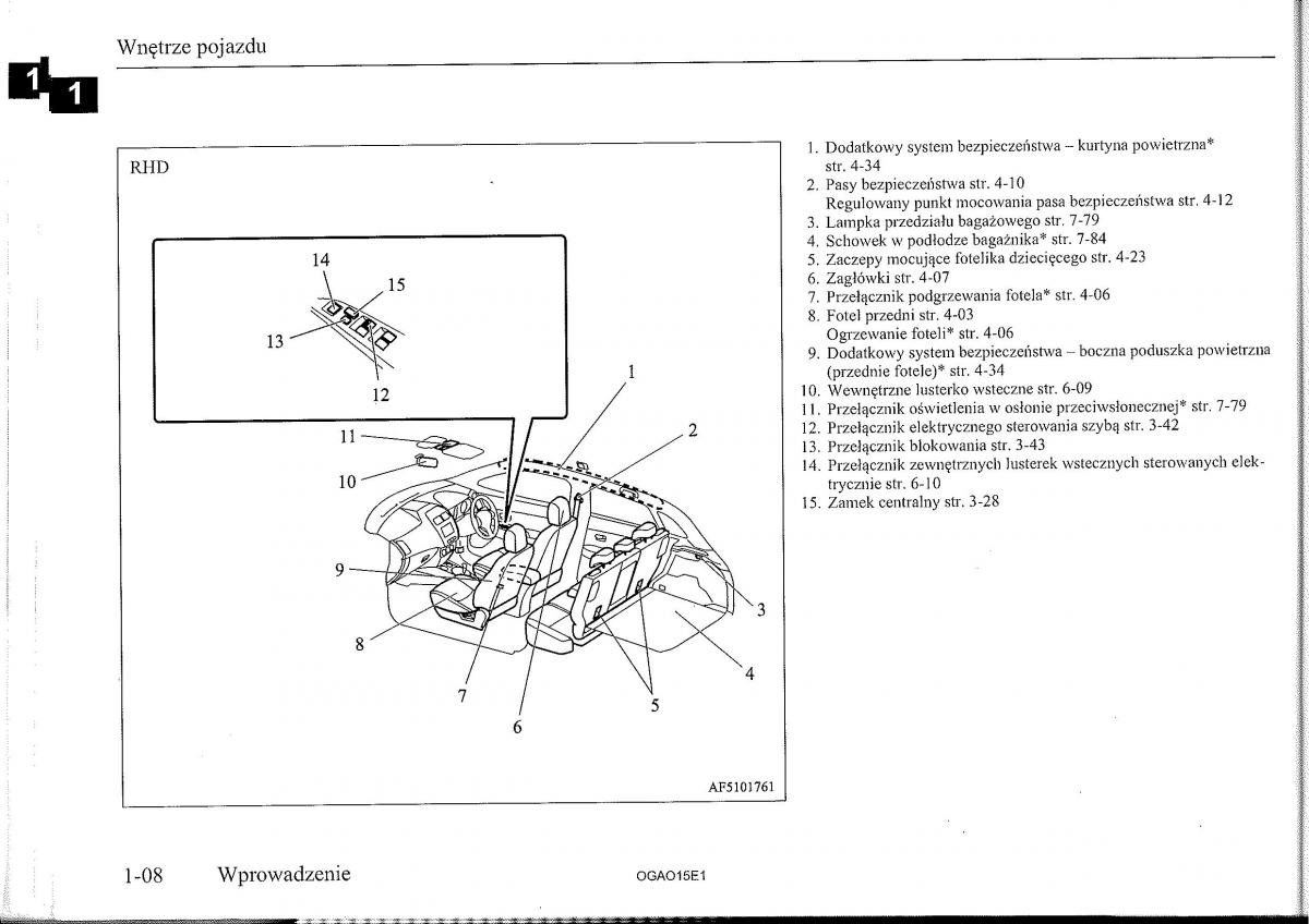 manual  Mitsubishi ASX instrukcja / page 9