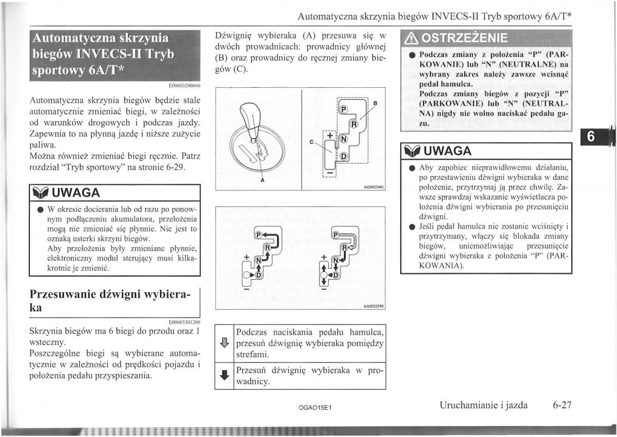 Mitsubishi ASX instrukcja obslugi / page 119