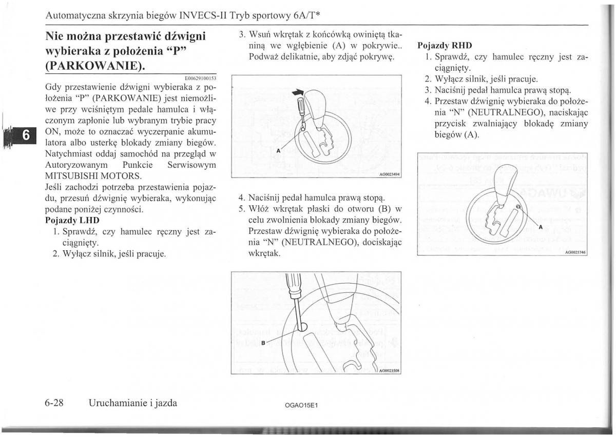 Mitsubishi ASX instrukcja obslugi / page 120