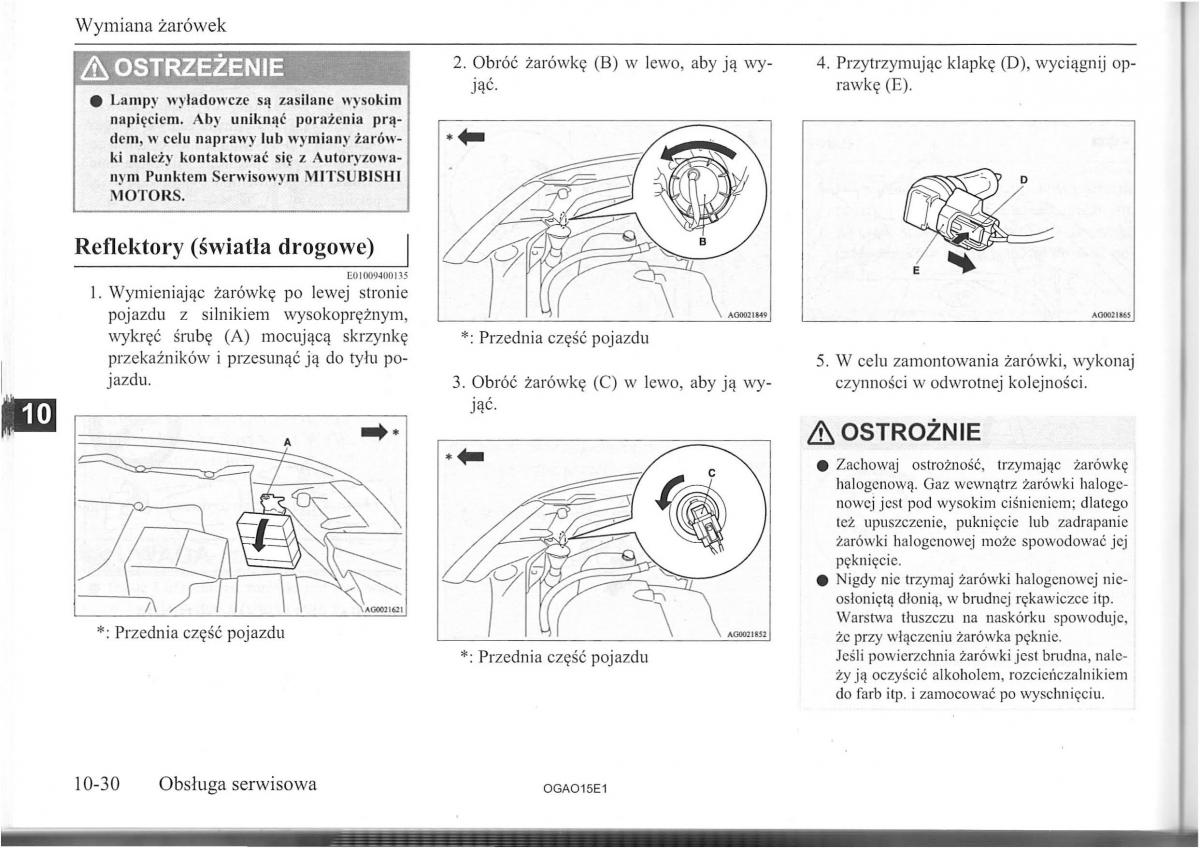 manual Mitsubishi ASX Mitsubishi ASX instrukcja page 233 pdf