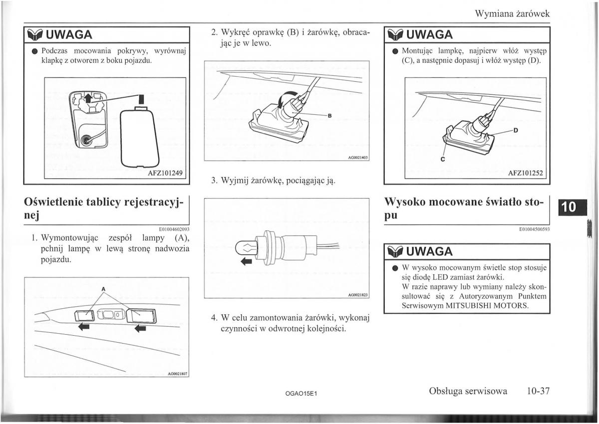 Mitsubishi ASX instrukcja / page 240
