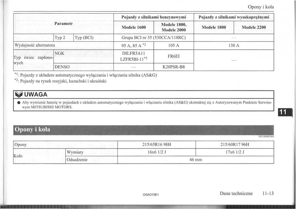 Mitsubishi ASX instrukcja obslugi / page 254