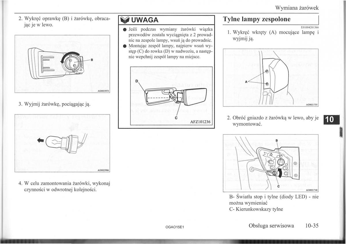 manual Mitsubishi ASX Mitsubishi ASX instrukcja page 238 pdf