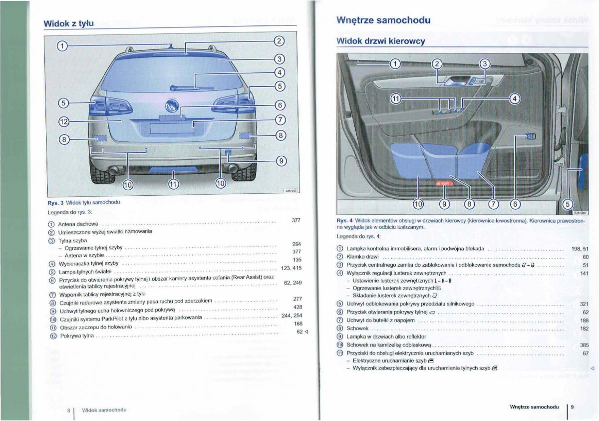 manual  VW Passat B7 variant alltrack instrukcja / page 6