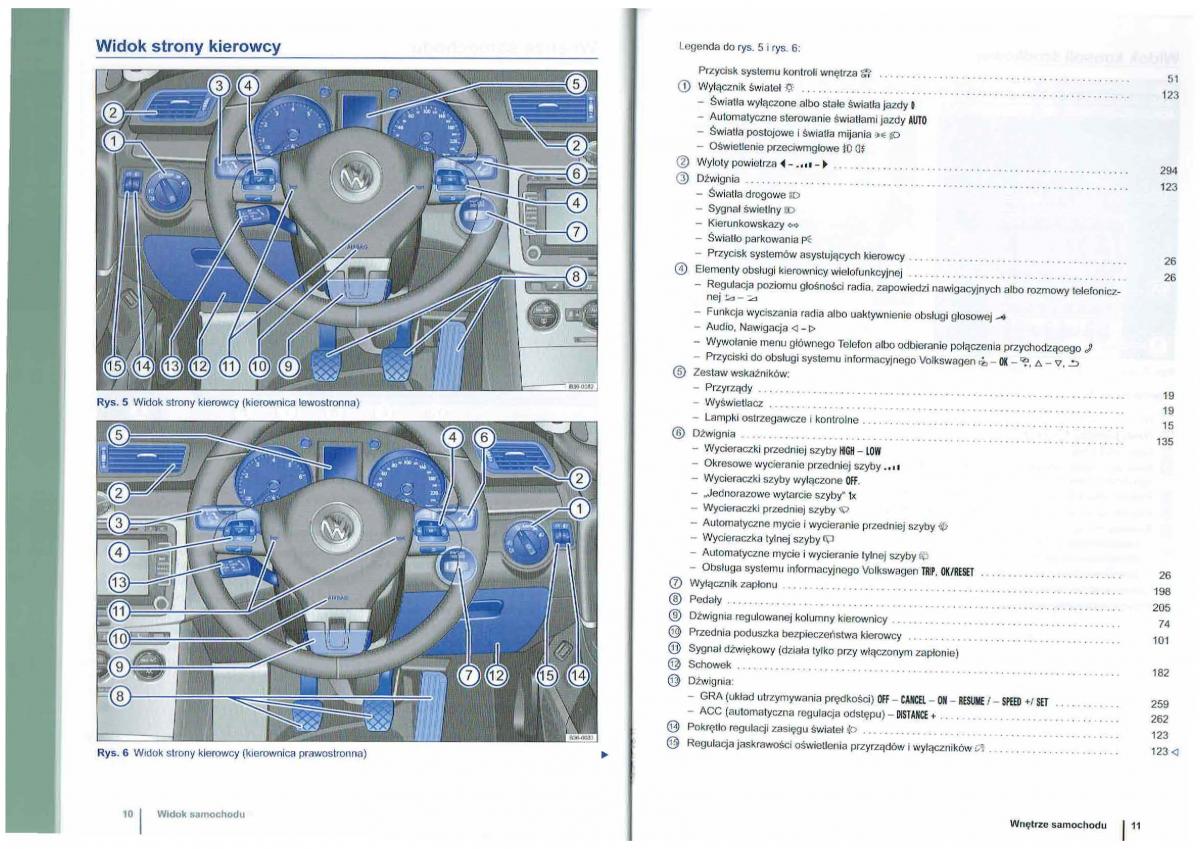 manual  VW Passat B7 variant alltrack instrukcja / page 7