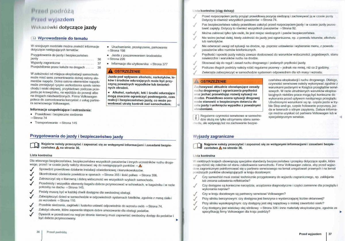 VW Passat B7 variant alltrack instrukcja obslugi / page 20