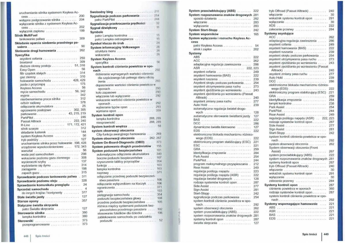 VW Passat B7 variant alltrack instrukcja obslugi / page 226