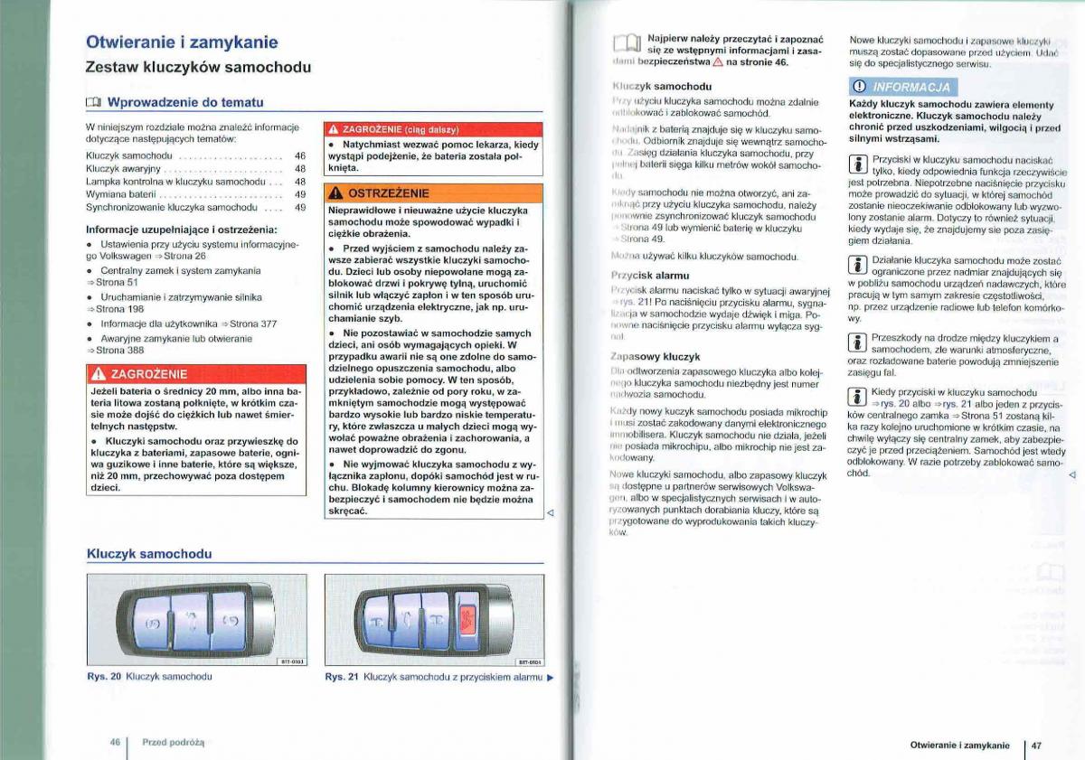 VW Passat B7 variant alltrack instrukcja obslugi / page 24