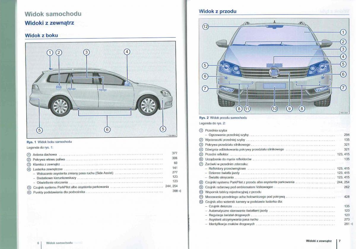 VW Passat B7 variant alltrack instrukcja / page 5