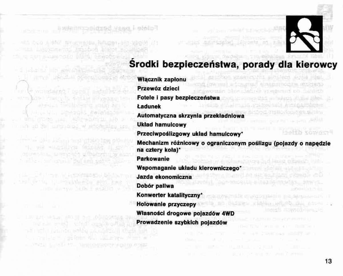 manual  Mitsubishi Lancer IV 4 instrukcja / page 14
