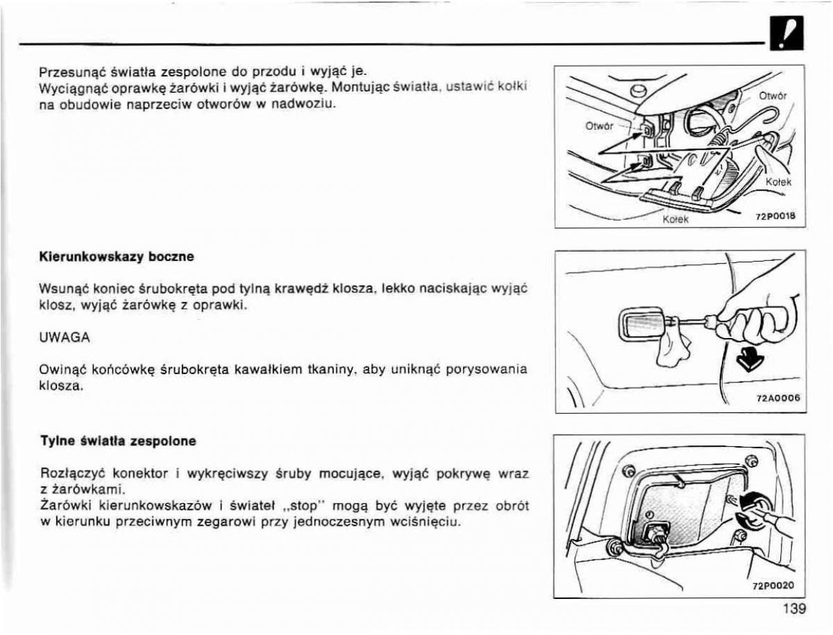 Mitsubishi Lancer IV 4 instrukcja obslugi / page 140