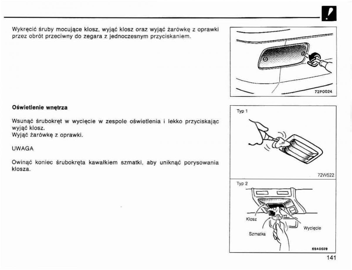Mitsubishi Lancer IV 4 instrukcja obslugi / page 142