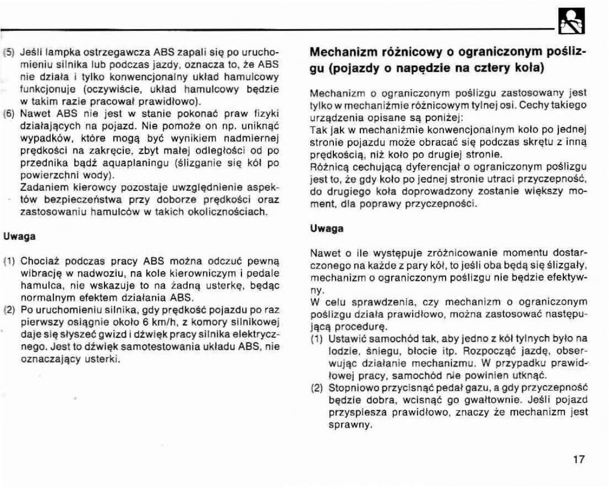 Mitsubishi Lancer IV 4 instrukcja obslugi / page 18