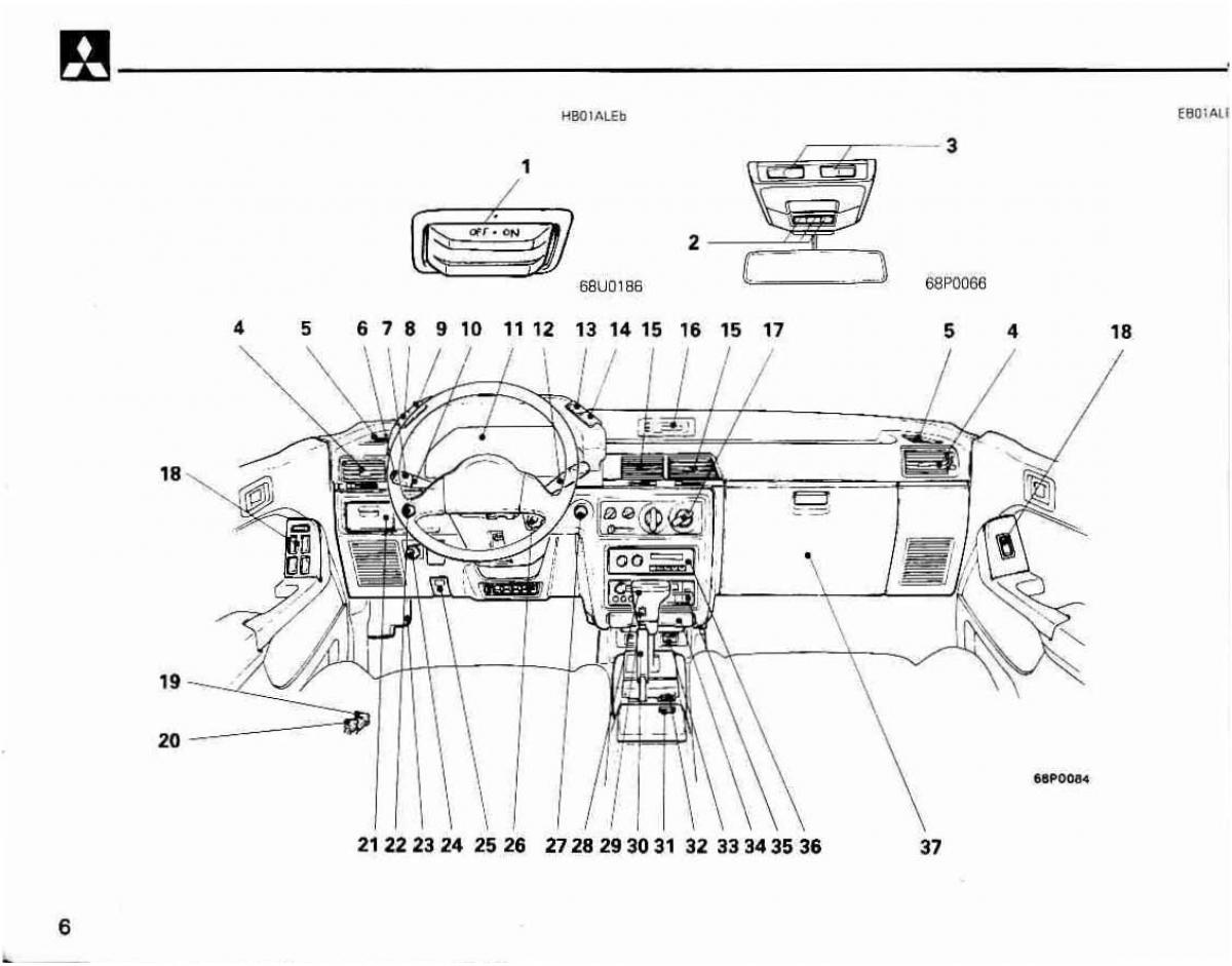 Mitsubishi Lancer IV 4 instrukcja obslugi / page 7