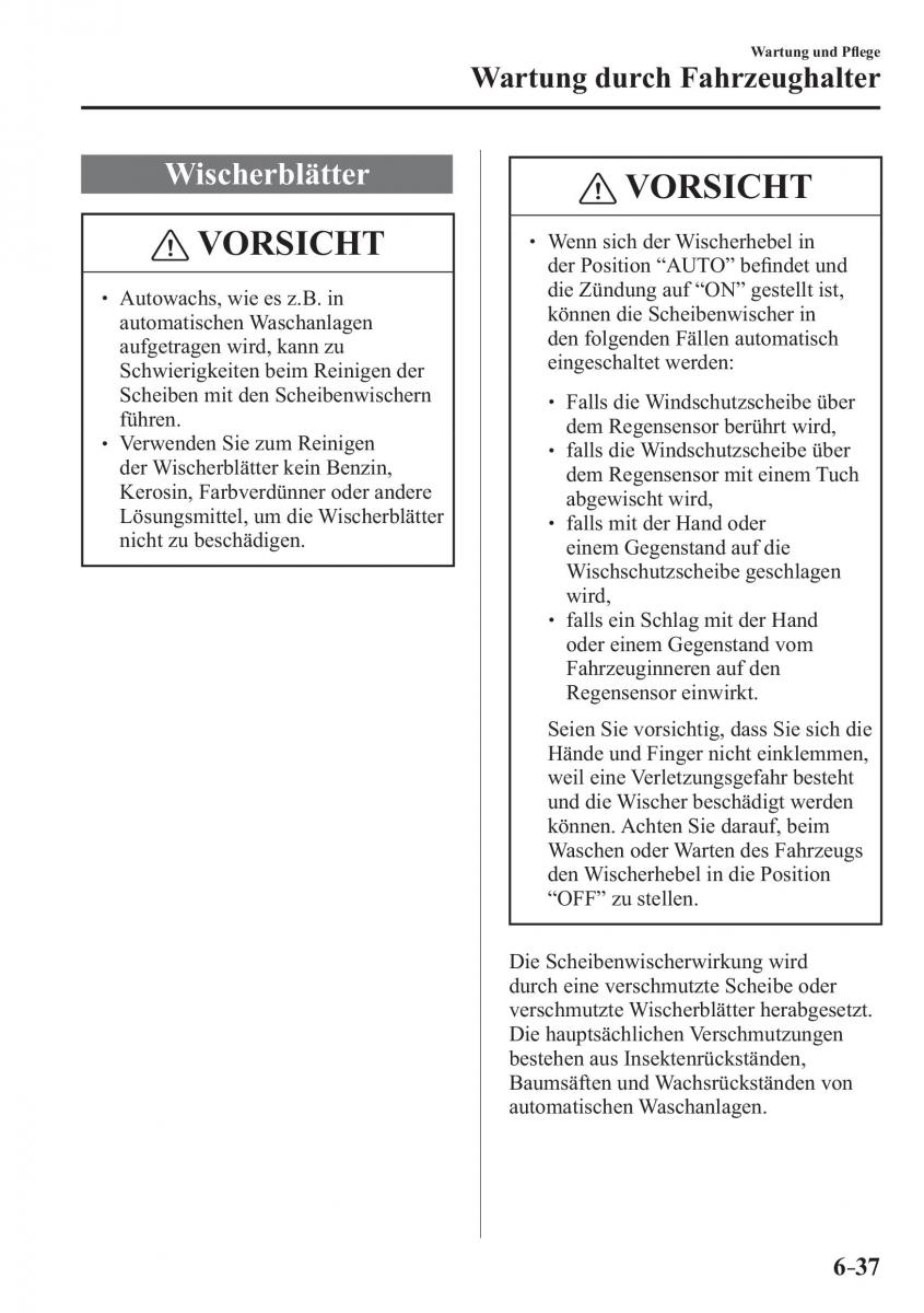 Mazda 3 III Handbuch / page 566
