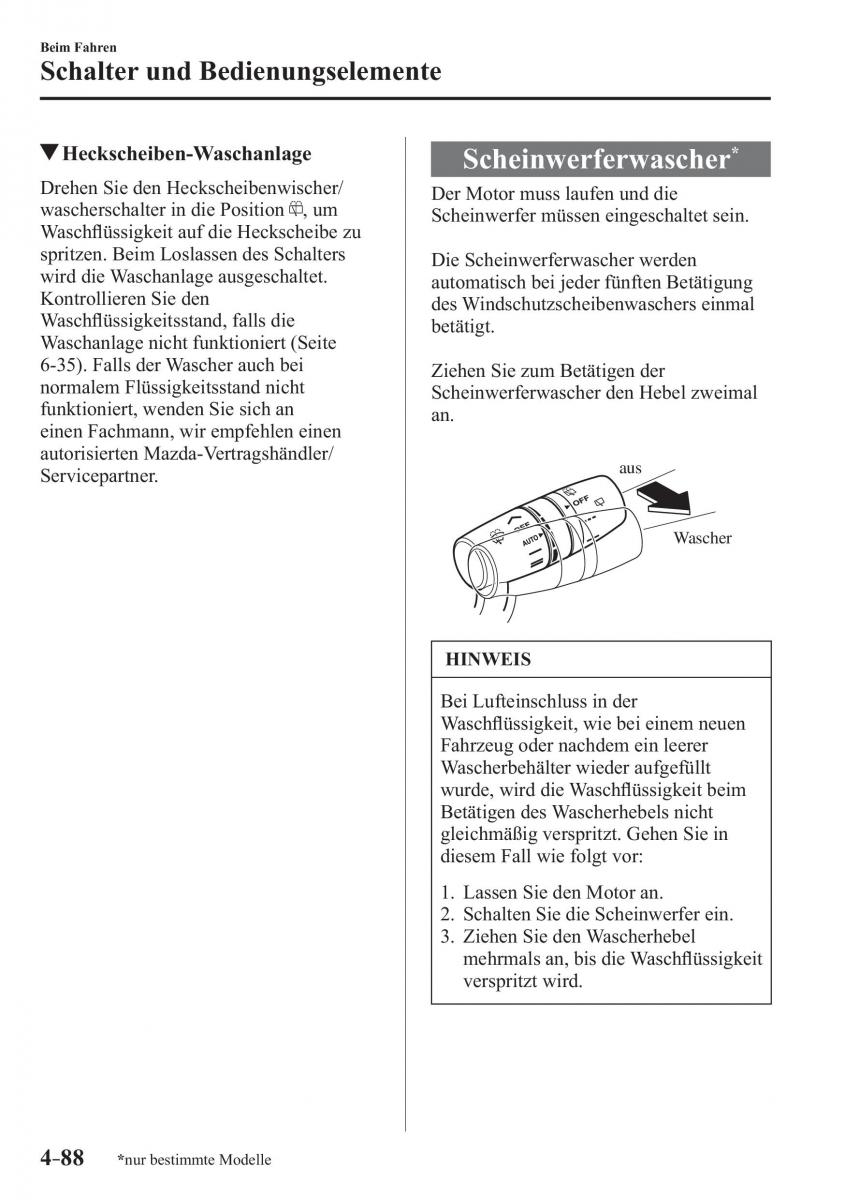 Mazda 3 III Handbuch / page 247