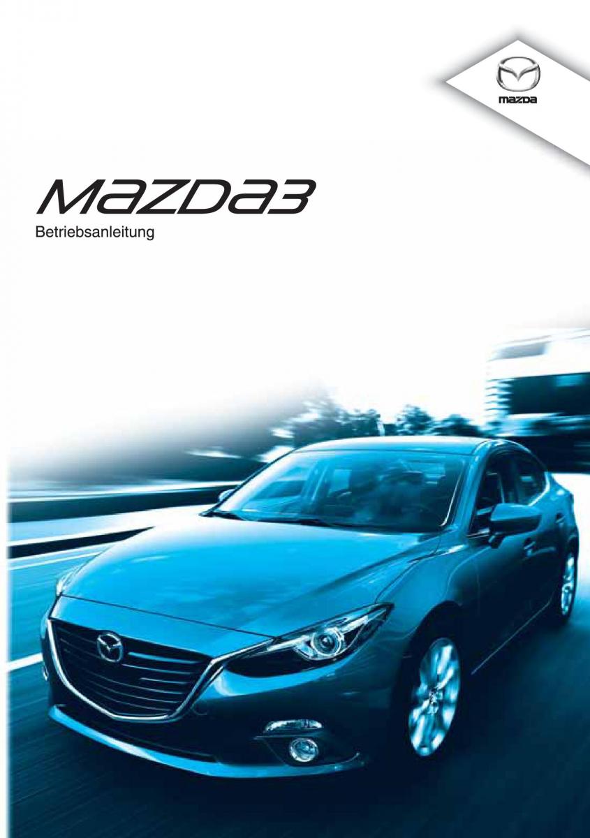 Mazda 3 III Handbuch / page 1