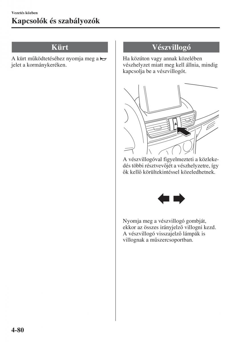 Mazda 3 III Kezelesi utmutato / page 230