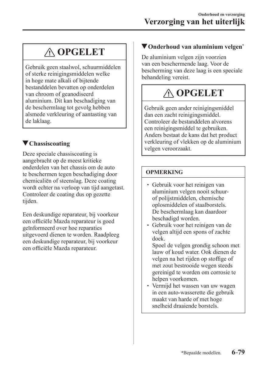 Mazda 3 III handleiding / page 617