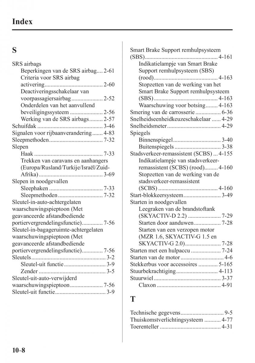 Mazda 3 III handleiding / page 736