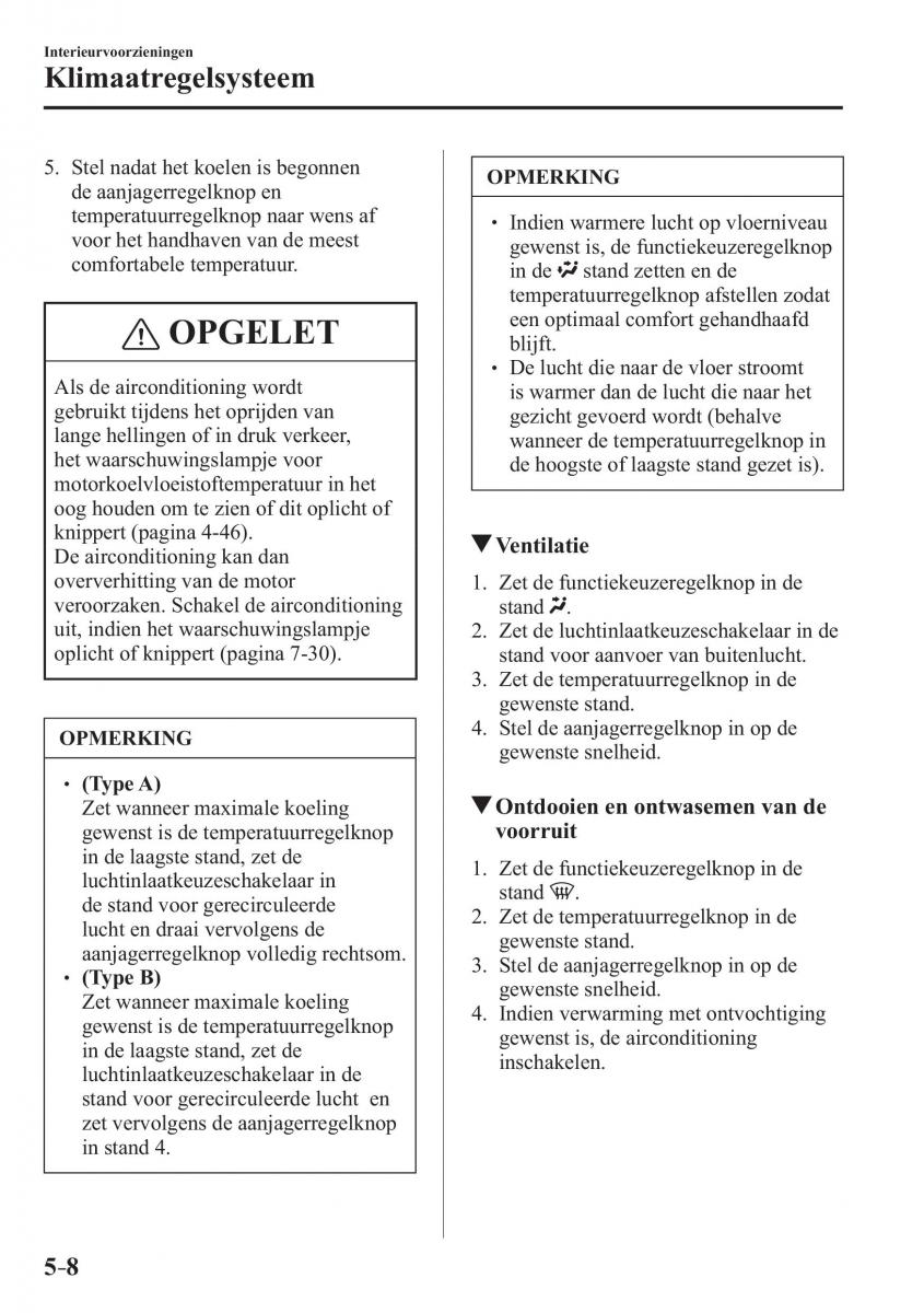 Mazda 3 III handleiding / page 374