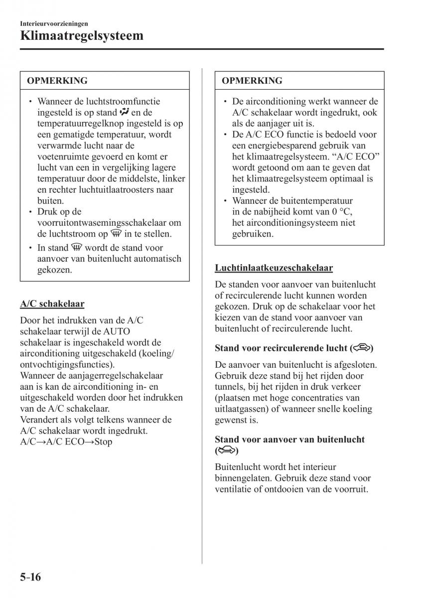 Mazda 3 III handleiding / page 382
