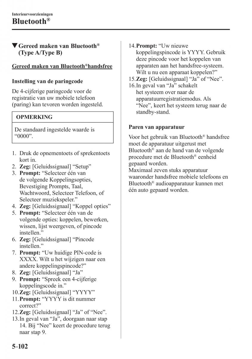 Mazda 3 III handleiding / page 468