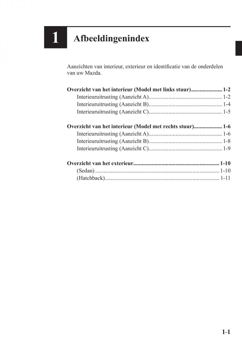 Mazda 3 III handleiding / page 13