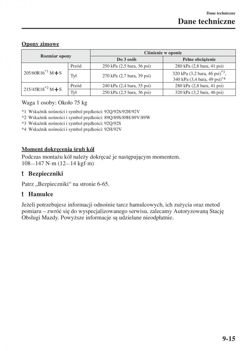 Mazda 3 III instrukcja obslugi / page 669